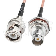 BNC 남성 여성 직각 HD-SDI 케이블 RG316 RF 동축 안테나 피그 테일 점퍼 50 Ohm 커넥터 어댑터, 08 No 8_10 80CM