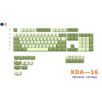 일반 PBT 키 캡 XDA 프로필 승화 영어 일본어 개인 캡 체리 MX 스위치 게임 기계식 키보드용, XDA-16
