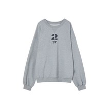 [자체제작 국내생산] 브랜드 릴리앤제이 237 백합 자수 여성 맨투맨 2컬러