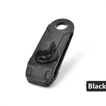 7 가지 색상 다기능 휴대용 텐트 캠핑 캐노피 타이 타포린 엄지 나사 천막 클램프 로프 캠핑 타프 클립, 검은색, 검은색