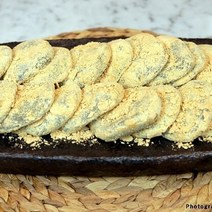 해풍쑥으로 만든 누른 쑥 콩떡, 1개, 1200g