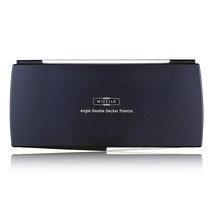 Mijello 수채화 팔레트 MWP-1740 더블 데커 40 웰 370x180x30mm (14.56 x 7.08 1.18 인치)