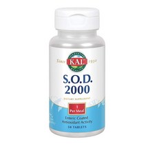칼 Kal S.O.D. 2000 50 타블렛, 1개, 기본