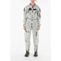 Maison Margiela MM6 LIGHT-WASH 데님 점프슈트 위드 MULTIPOCKET S52FP0056 S30640 961