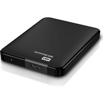 공씨디 공cd 공DVD WD Elements 1 테라바이트 2.5 "USB 3.0 휴대용 디스크 (WDBUZG0010BBK-WESN) + 애, 한개옵션0