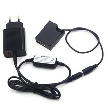 완속 가정용 전기USB 유형 C 충전기 케이블 + CP-W126 더미 배터리 PD X-PRO1 X-E1 T10 HS33 HS50 EXR, 01 미국
