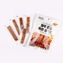 제주 감귤 흑돈 화적포 직화 육포 술안주 간식 주전부리 40g 2봉 육포간식