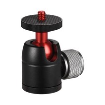 VD-M0 360 학위 1/4 인치 나사 볼 헤드 핫슈 마운트 회전 삼각대 헤드 교체 A7 A7RM3 DSLR 카메라, NO1