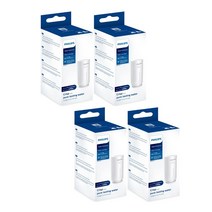 Philips 필립스 워터 온탑 수도꼭지용 정수 교체용 X-Guard 필터 카트리지 x 4팩