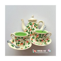 카니발냉장고 주방 커피 케이크 마카롱 주전자 애프터눈 티 냉장고 자석 스티커330608, 다크 그레이