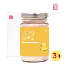 콤부차 레몬 비타민C 발효 생유산균 녹차 스코비 홍차버섯 글루쿠론산 SCOBY 콤부차 효모균 분말 가루 이너뷰티 건강 음료 파는곳 먹는법 효능 추천, 3개