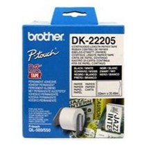 브라더 DK-테이프/DK-22205/62x30.48mm, 없음
