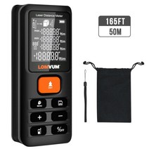 LOMVUM 120m 레이저 거리 측정기 Trena 레이저 눈금자 거리 측정기 디지털 거리 측정기 Medidor Metro Lazer 줄자, CN, 1-50M