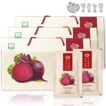 청춘농장 유기농 레드비트즙 3박스 90포, 80ml