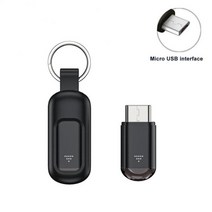 스마트 리모컨 만능 리모콘 스위치 블루투스 TV 호환 C타입 마이크로 USB 인터페이스 앱 휴대폰 원격 무선 적외선 가전 박스용, 없음, 3.Micro Black