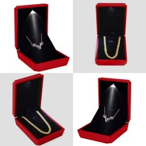 LED 프로포즈 목걸이케이스 예쁜보석함 악세서리상자