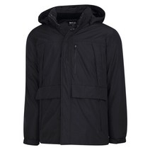 파파브로 남성 숏패딩 다운라이크 비건 패딩 점퍼 DW-JUW-112-블랙