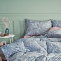 가볍고 따뜻한 사계절 이불 잔꽃무늬 먼지안나는 이불 피부관리실 미용베드 에어비앤비