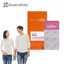 리얼그램 활성엽산b 임신초기영양제 임산부엽산 임신준비엽산, 1개