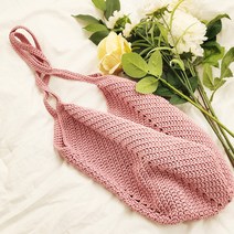 [동영상패키지]피치 코바늘 그레니스퀘어 가방(피치4볼+동영상+도안), 105
