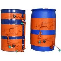 디지털 온도조절 드럼통 밴드 히터 드럼 보온 200L, 200L 1740x250 3000W 기본