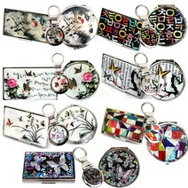 (주)파앤카코리아 MD1-7.(3종)자개명함집+열쇠+손거울 세트, 1set, 한글