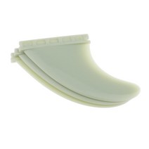 및 성인용 3x 성능 서핑 서핑 보드 핀 - 사이즈 G5 - 다양한 색상, 플라스틱, 라이트 옐로우