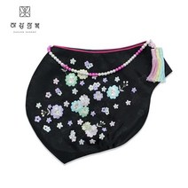 하랑한복 여아 조바위 부귀랑 검정