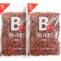 강아지 맥시져키800g, 1box, 맥시져키800g(비프) x 2개