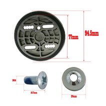직경 104mm / 94.5mm 스노우 보드 바인딩 마운팅 플레이트 디스크 4 홀 패턴 4x4 예비 부품 스트랩 나사, 02 Diameter 94.5mm