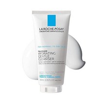 La Roche-Posay Toleriane Hydrating Gentle Face Cleanser Daily Facial with Niacinamide and Ceramides, 6.76 Fl Oz (Pack of 1)