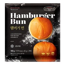 존쿡델리미트 햄버거번 180g(3개입)