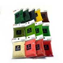 포레스 디오라마 건축 모형재료 DIY 베이스 스펀지 파우더 30g 13종, 1.아이보리30g