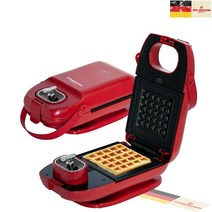 짐머만 타이머 샌드위치 와플 메이커 ZM-WM400R 간식 제조기 토스트기