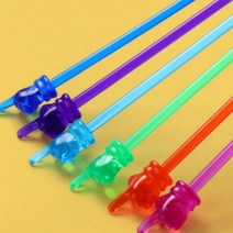 무지개 손가락 컬러 칠판 표시 스틱 막대 10PCS 랜덤, 1