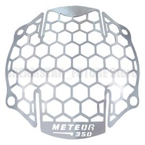 로얄엔필드 메테오 히말라얀 클래식로얄 엔필드 유성 350 2020 오토바이 헤드 라이트 프로텍터 그릴 가드, 02 은