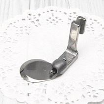 JSTrading 공업용 미싱 노루발 68종, 공업용 밑단 말아박기 랍빠식 노루발 1/8 (중국), 1개