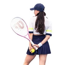 윌슨 테니스라켓 입문용 초보자 여자 테니스채, OPTION-5