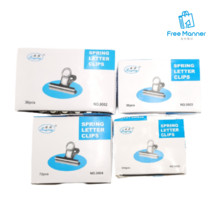 불독 집게 클립 다용도 문서 서류 정리 철집게, 36개입, 대