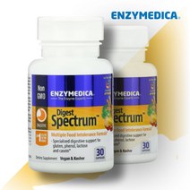 엔자이메티카 다이제스트 스펙트럼 효소 소화효소 캡슐 리파아제 락타아제 Enzymetica Digest Basic 30정 1개