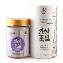 인산죽염 9회 구회죽염 보라색 자색죽염 자죽염 분말 240g 몸에좋은소금
