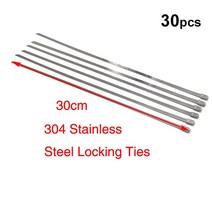 가변배기 자동차 머플러 마후라 매니폴드 ALCON-5M/10M/15M 오토바이 배기 열 테이프 헤더 랩 매니 폴드 절, 07 30pcs ties