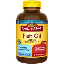 네이처메이드 오메가 피시오일 Nature Made Fish Oil 1200mg, soft gels
