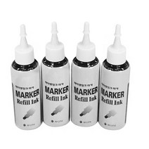 하이라인(스크린보드) 생잉크 마카 펜 리필 잉크 1병 /그린칠판교구