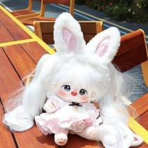 오리지날 고양이 섬 이야기용 핸드메이드 베이비옷앨리스 무속성 솜뭉치 바디 인형 옷 세트, 20cm 인형옷 인형별매, 앨리스 핑크4점