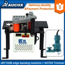 JBT102B 더블 접착제 커버 휴대용 엣지 밴더 밴딩 머신 스트레이트 amp; 베벨 용, 03 with AH703_02 220V_01 미국