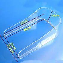 JINGHENG 스마트초인종 지문 기계방수 레인커버 중앙컨트롤 비가림막 스커트커버 문경비 물커버 비 볼수있는 도어벨 방수커버 f7타입비막이, U400
