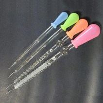 실리콘 스포이트 4종세트 2ml 3ml 5ml 10ml 스포이드 드롭퍼