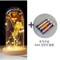 골드 장미 꽃 무드등 생일 선물 엄마 생신 여자친구 장모님 와이프 아내 기념일 축하 꽃배달, 혼합색상