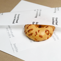 친환경 내유지 노루지 유산지 김밥 포장 샌드위치 햄버거 토스트 버거 빵 와플 식품 기름 종이 포장지 100매 500매 1000매, [1000매] 블랙 레터(330x330)